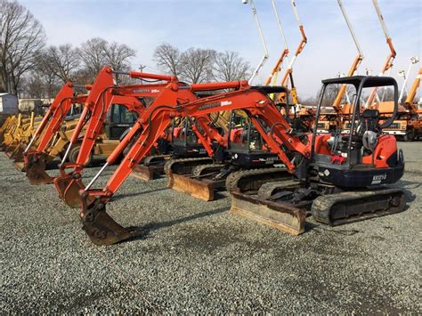 excavators mini used nc|mini excavators auction.